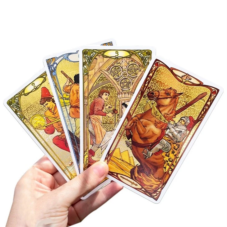Cross-border Gold Foil Hot Stamping Card Customization